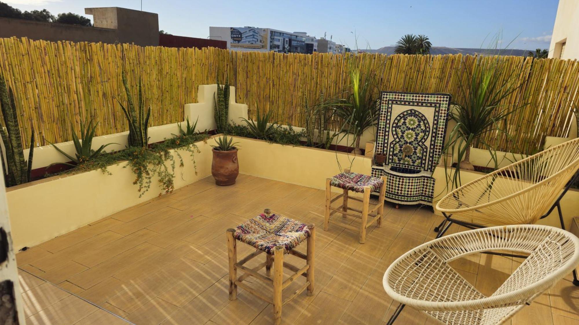 Appartement Julia Au Centre Ville Agadir Dans Residence Borj Dalat エクステリア 写真